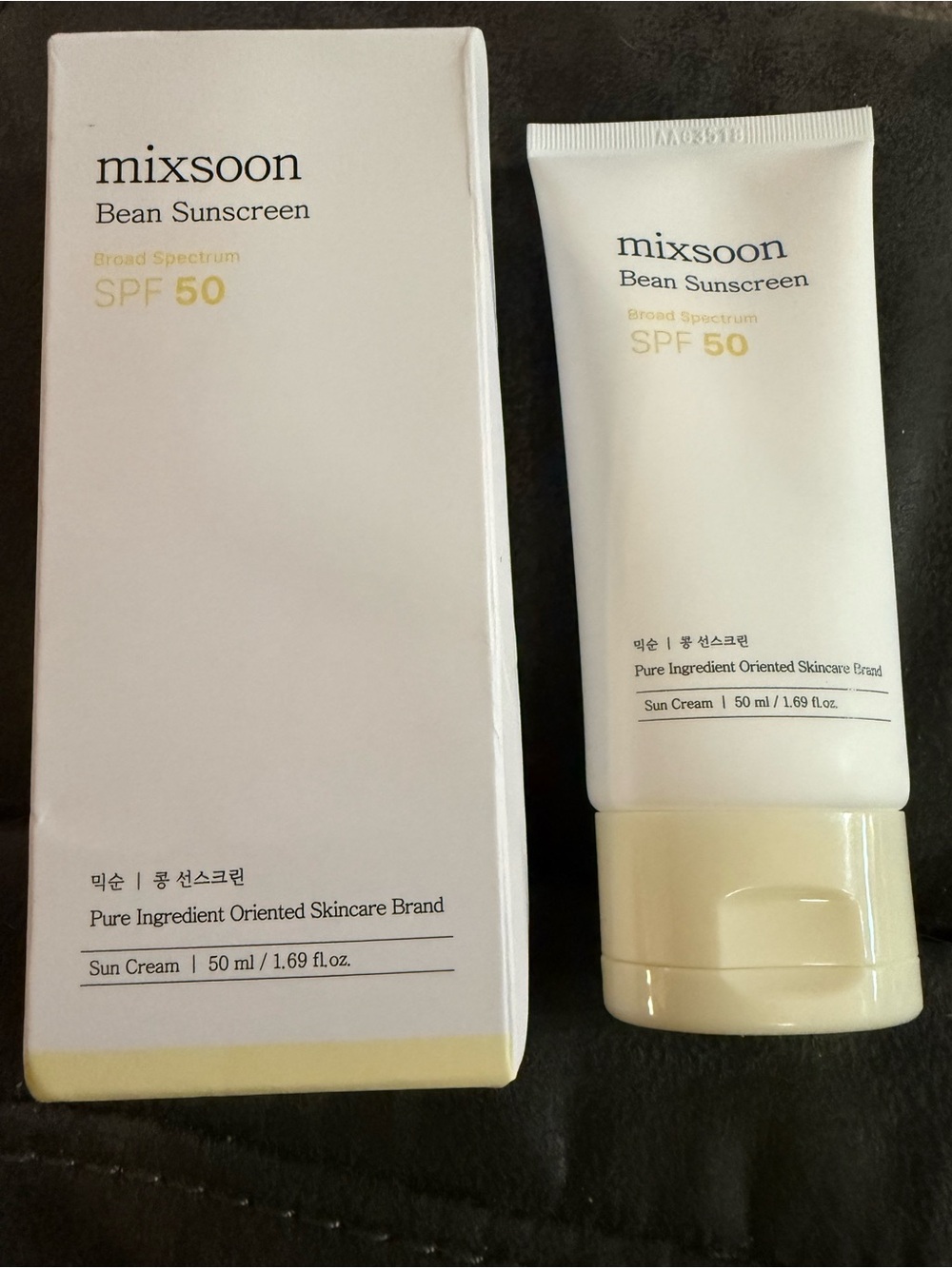 Mixsoon Bean Sunscreen SPF 50- chemical sunscreen, no white cast, hydrating-NEW